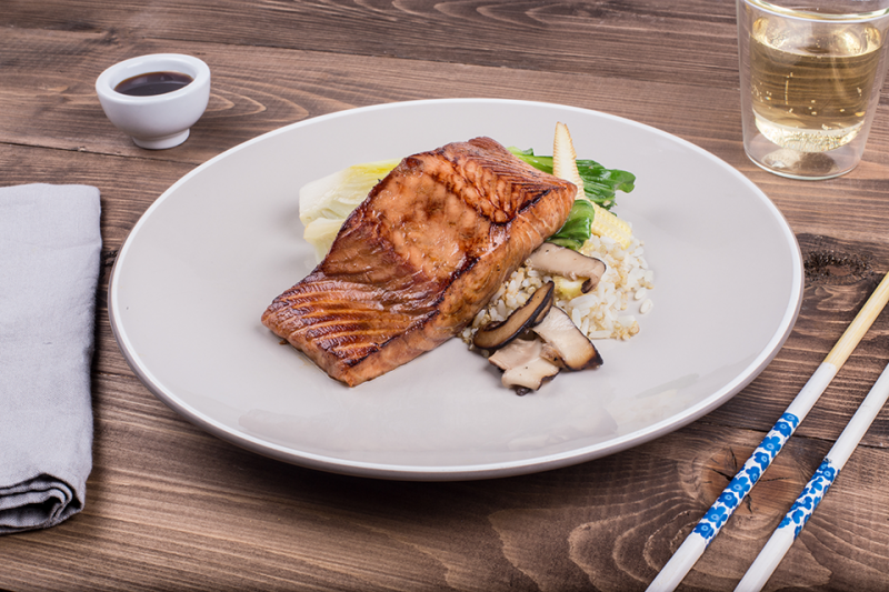 Salmon-Teryaki-London-delivery-service-EatFirst-review-by-healthista